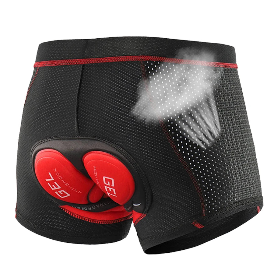 Breathable Cycling Shorts Cycling Underwear 5D Gel Pad Shockproof Bicycle Underpant MTB Road Bike Underwear Man Shorts