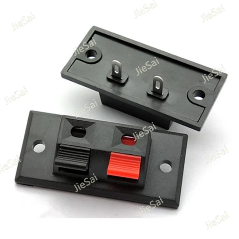 Seal Type 2 4 Positions Cable Clamp Wiring Connector Audio Horn Speaker Terminals Switch Power Plug Socket Clip