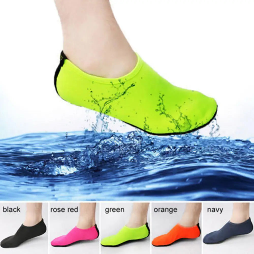 Seaside Beach Shoes Men Women Summer Diving Shoes Quick Dry Non-Slip Barefoot Protector Shoes Swimming Surfing Socks 1 pair