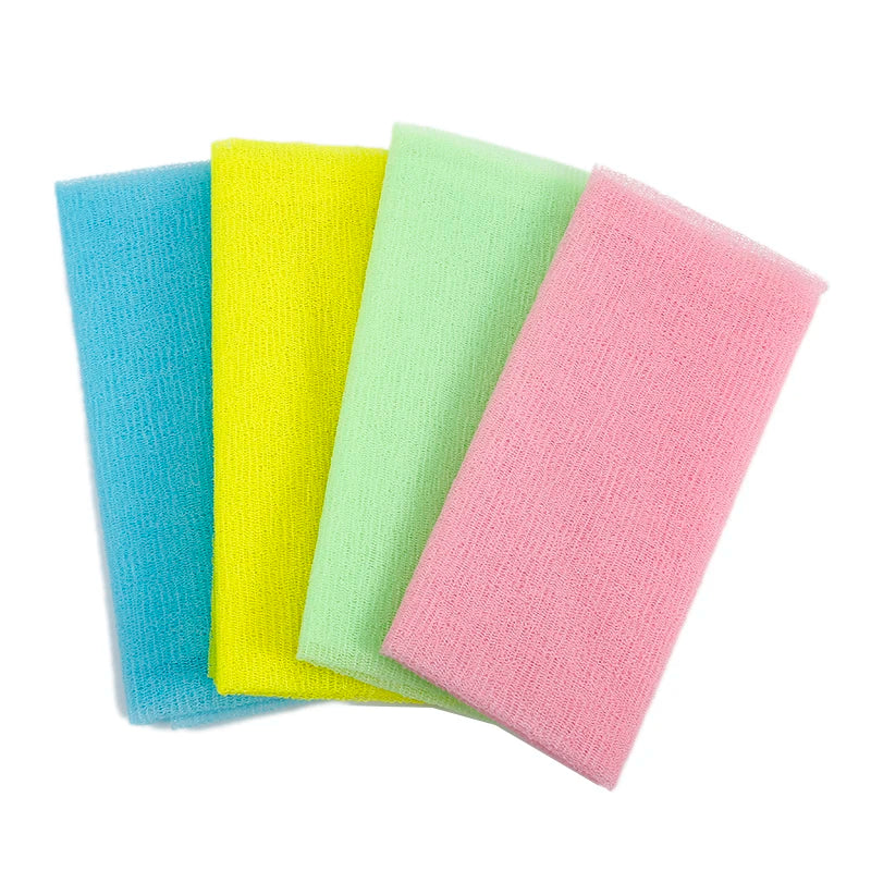 Bath Body Cleaning Towel Exfoliating Bath Shower Washing Scrubbing Towel Scrubbers Random Color Tool