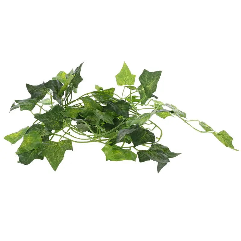 Artificial Vine Reptile Lizards Terrarium Decoration Chameleons Climb Rest Plants Leaves