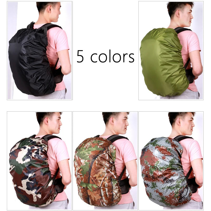 Outdoor Camping Hiking Mountaineering Backpack Bag Waterproof  Rain Cap Cover