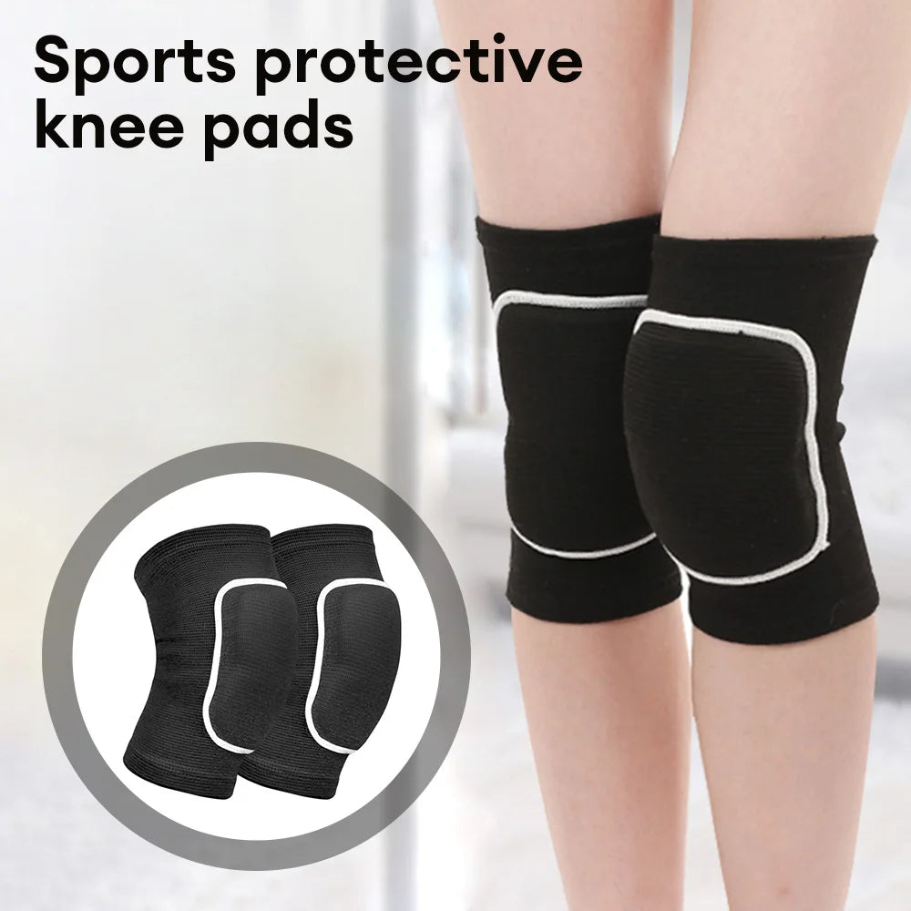 Knee Pads Fitness Yoga Sports Anti-Slip Breathable Knee Brace Support For Dancers Volleyball Kids Youth Sleeve Equipment