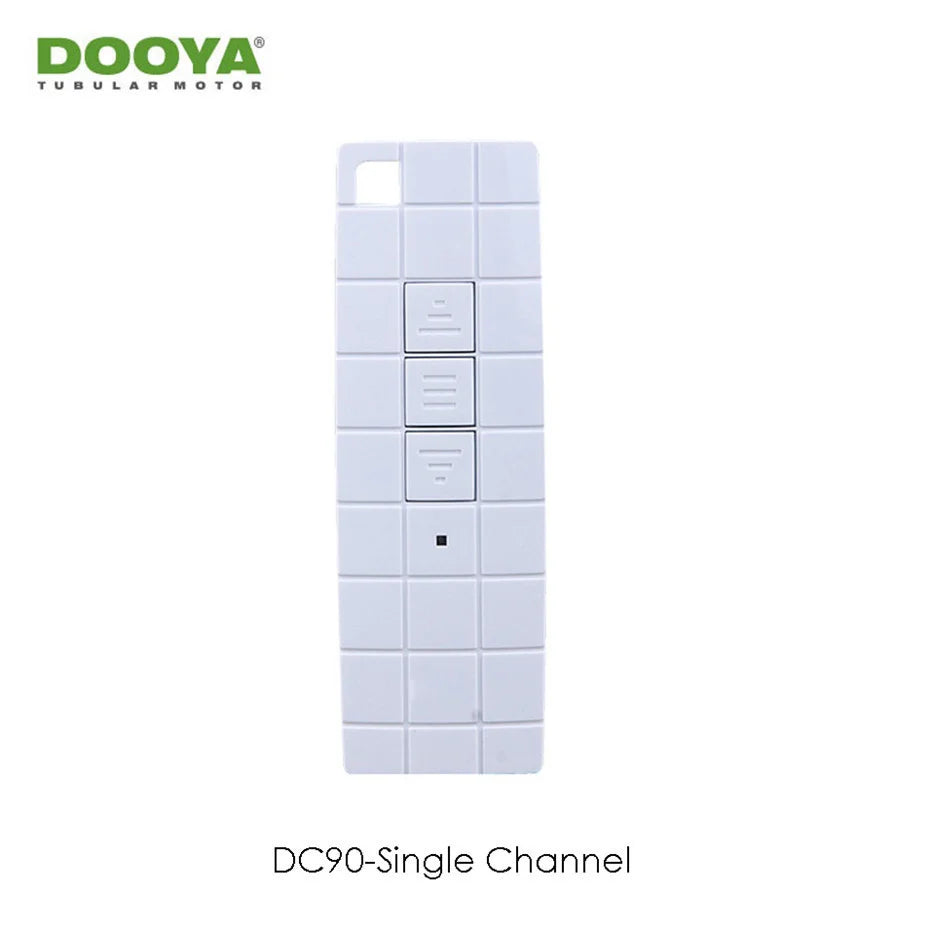 Original Dooya Single Channel Transmitter for Dooya Motors, RF 433MHZ Remote Control,  Dooya Automatic Curtain Accessories