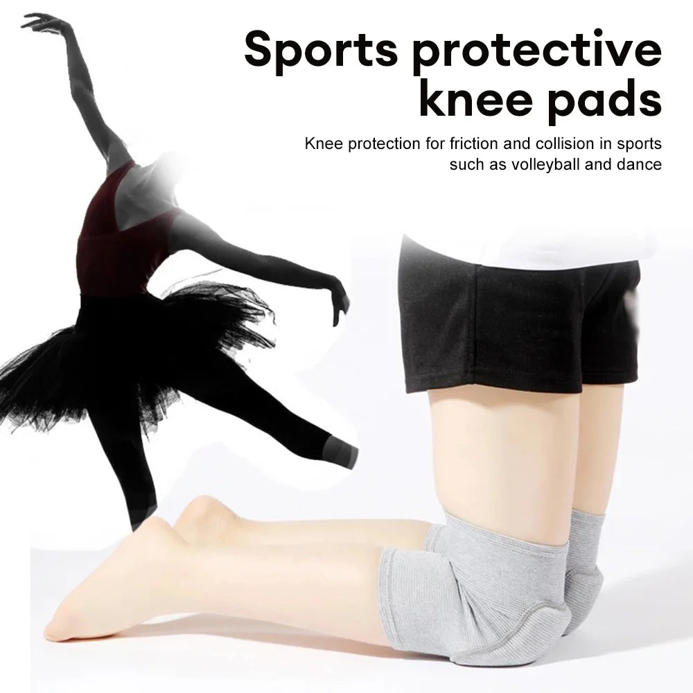 Knee Pads Fitness Yoga Sports Anti-Slip Breathable Knee Brace Support For Dancers Volleyball Kids Youth Sleeve Equipment