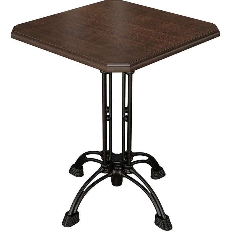 Customized Retro Coffee Shop Table and Chair Combination American Medieval Style