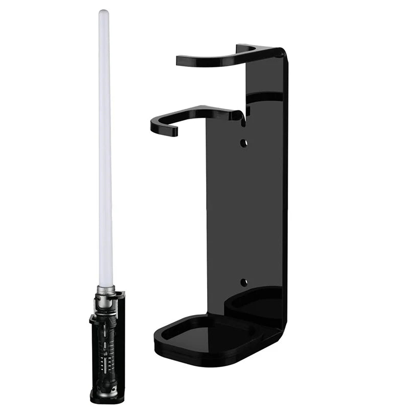 Acrylic Clear Light Saber Stand Wall Mount Storage Rack With Screws For Star Planet Lightsaber Display Stand