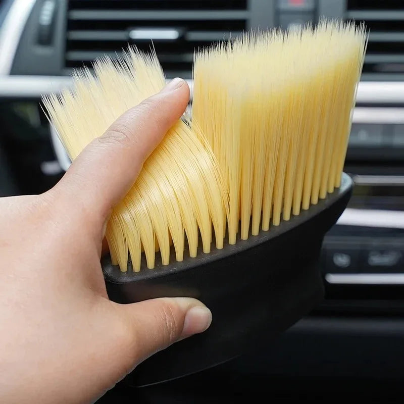 Dust Removal Brush Air Conditioning Outlet Car Wash Dust Collector Large Brush with Good Elasticity Cleaning Accessories