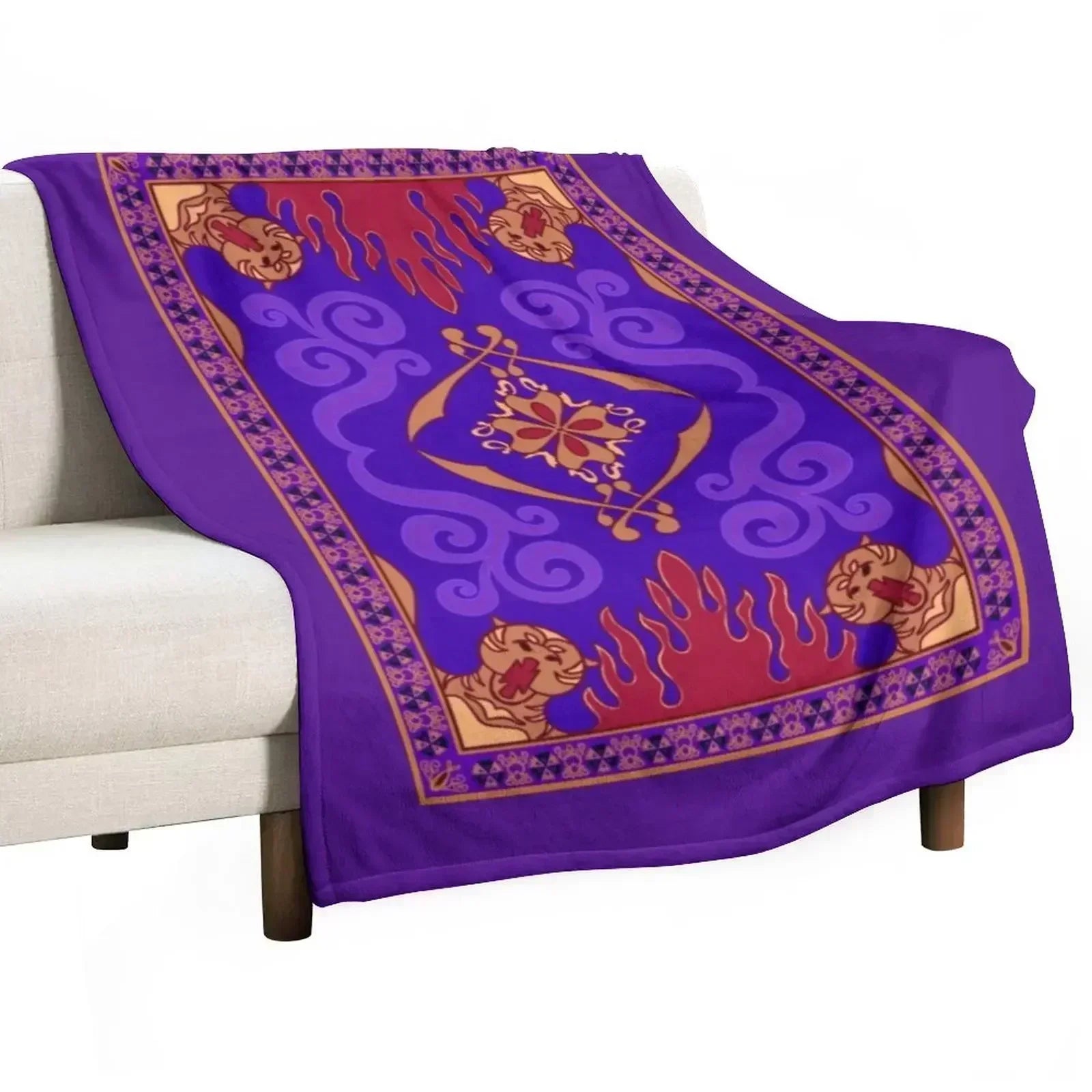 Aladdin Magic Carpet Throw Blanket Tourist Blanket Fashion Sofa Blankets  blankets for beds  blanket