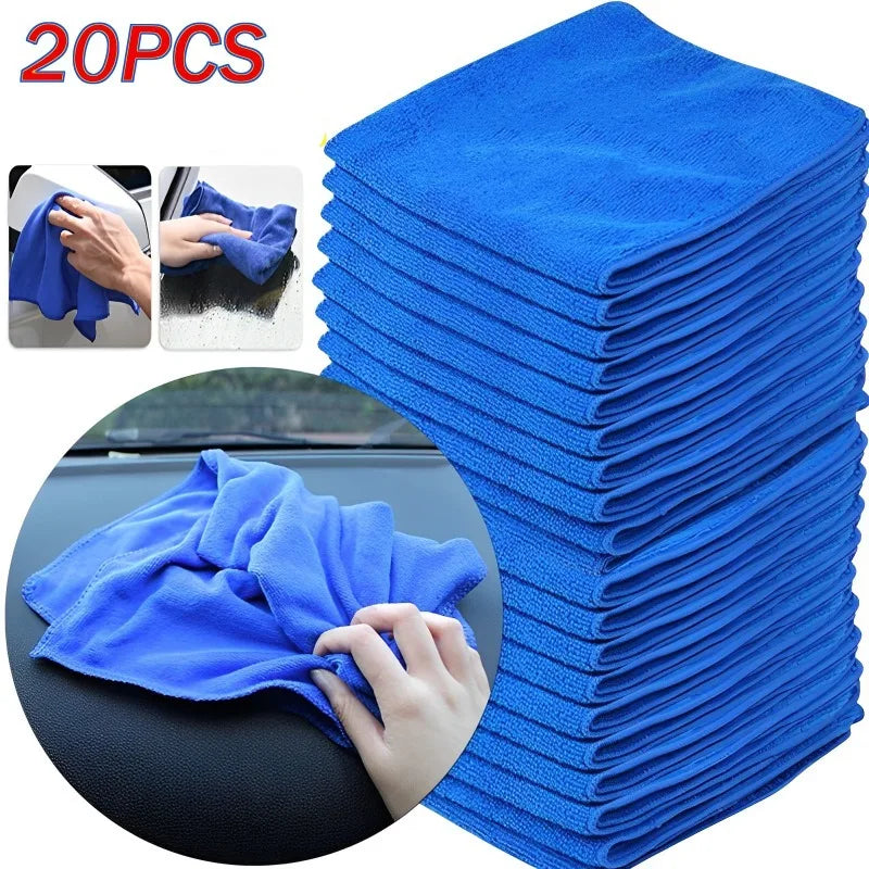 Microfiber Towels Car Wash Drying Cloth Towel Household Cleaning Cloths Auto Detailing Polishing Cloth Home Clean Tools