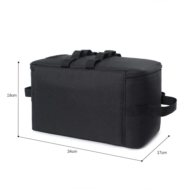 Outdoor Tool Bags Camping Gas Tank Storage Bag Large Capacity Ground Nail Gas Canister Picnic Cookware Multifunction Kit Bags