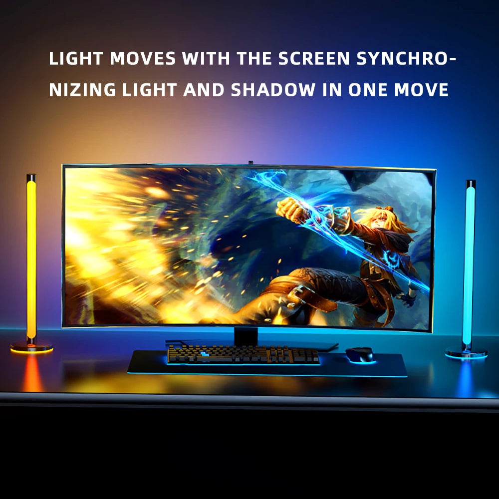 Computer Backlight Same Screen Display Atmosphere Light Streamer Light Belt for Games Room Decorative Lamp Computer Accessories