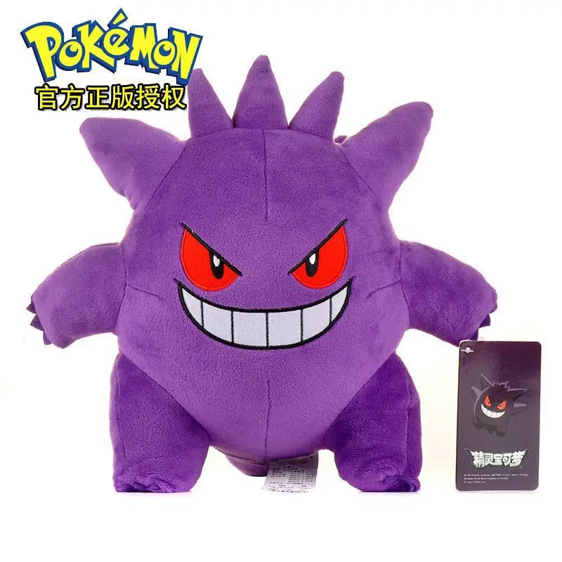 Pokemon Gengar Plush Pikachu  Anime Toy Cute Bulbasaur Squirtle Charmander Psyduck Stuffed Anime Figure Stuffed Dolls Gift