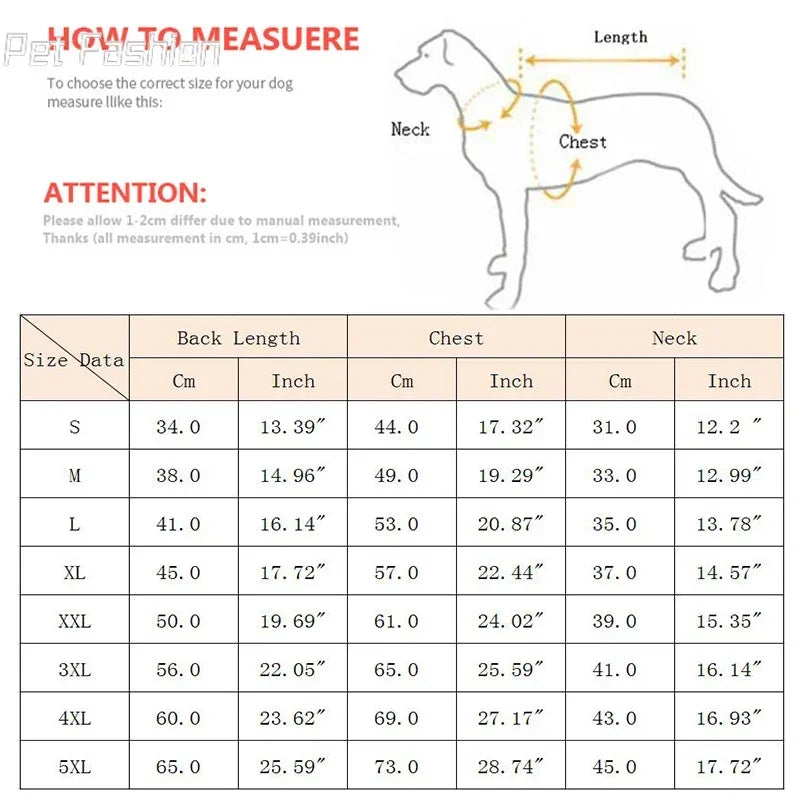 High Collar Pet Clothes for Medium Large Dogs Winter Warm Big Dog Coat Pharaoh Hound Great Dane Pullovers Mascotas Supplies