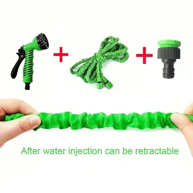 Expandable Magic Hose, High-Pressure Car Wash, 7Water Spraying Functions, Water Gun, Home Garden Watering Hose