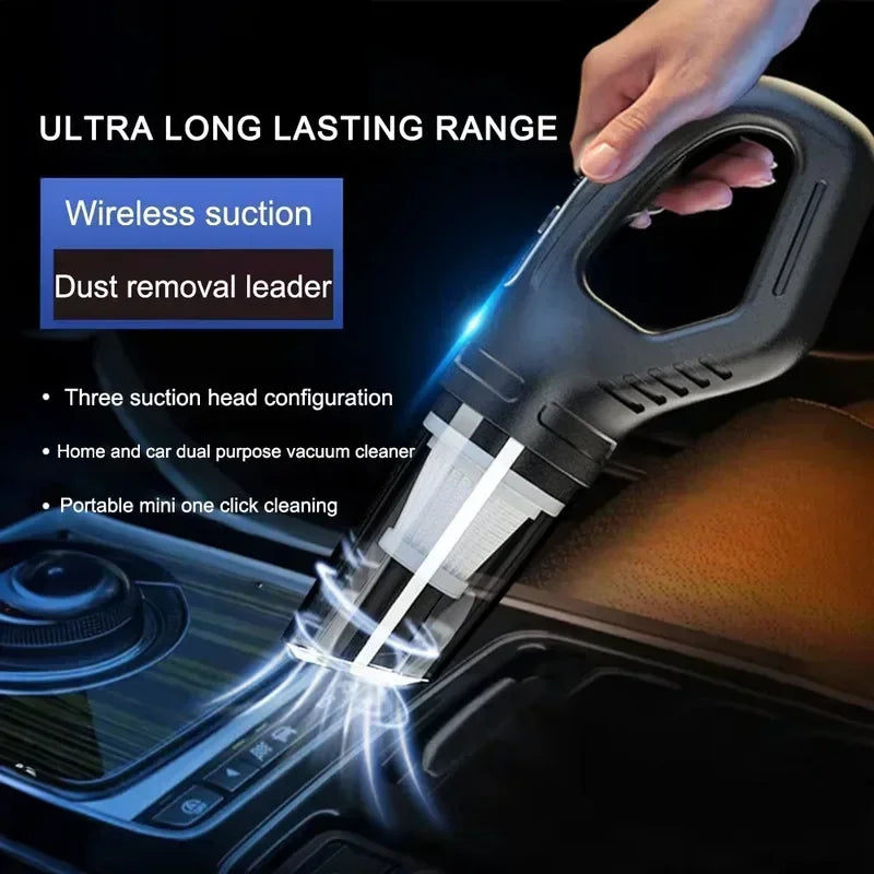 Car Vacuum Cleaner Portable Wet And Dry dual-use Vacuum Cleaner Powerful Handheld Mini Vaccum Cleaners High Suction 12V 120W