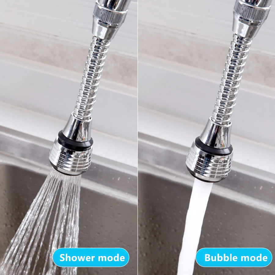 Adjustment Faucet Extension Tube Water Saving Nozzle Filter Kitchen Water Tap Water Saving for Sink Faucet Bathroom