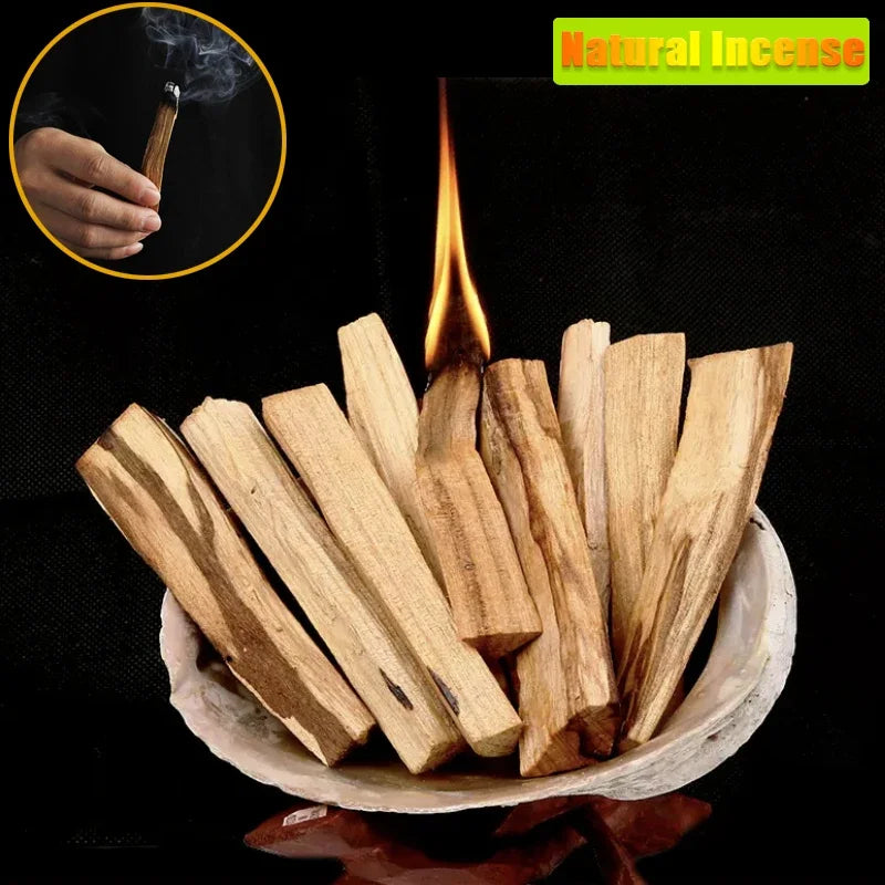 Palo Santo Natural Incense Sticks High-oil smell of old materials for long-lasting application of Yoga Buddha aromatherapy scene