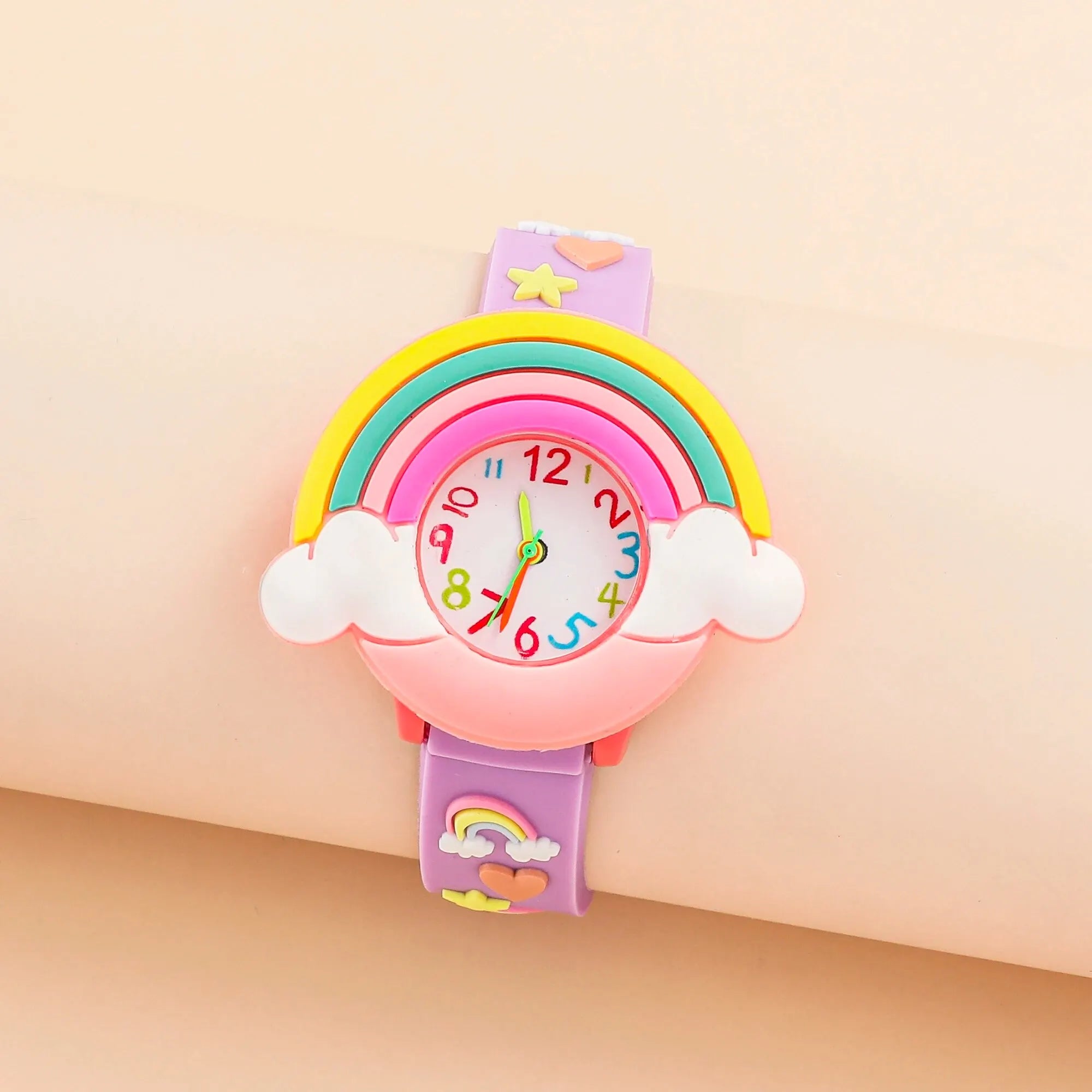 Boys and Girls with Children Cute Fashion Snap Watch Quartz Watch