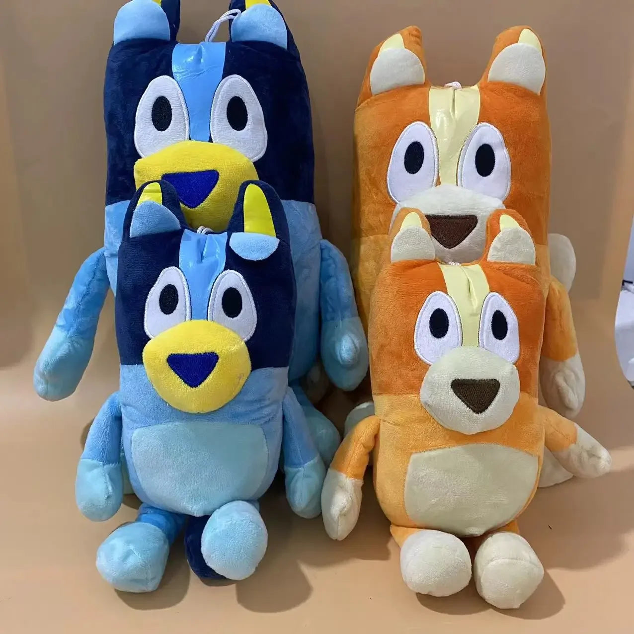 Bluey Family Plush Toys Cute Simulation Pet Dog Patrol Bingo Sister Kawai Plush Children's Toy Doll Birthday Gift Toy