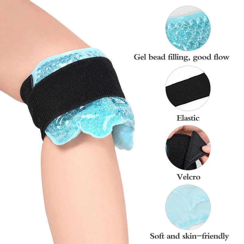 Reusable Ankle Brace Ice Heat Pack Compress Foot Knee Elbow Hot Cold Wrap Ice Therapy Support Effectively Relieve Pain