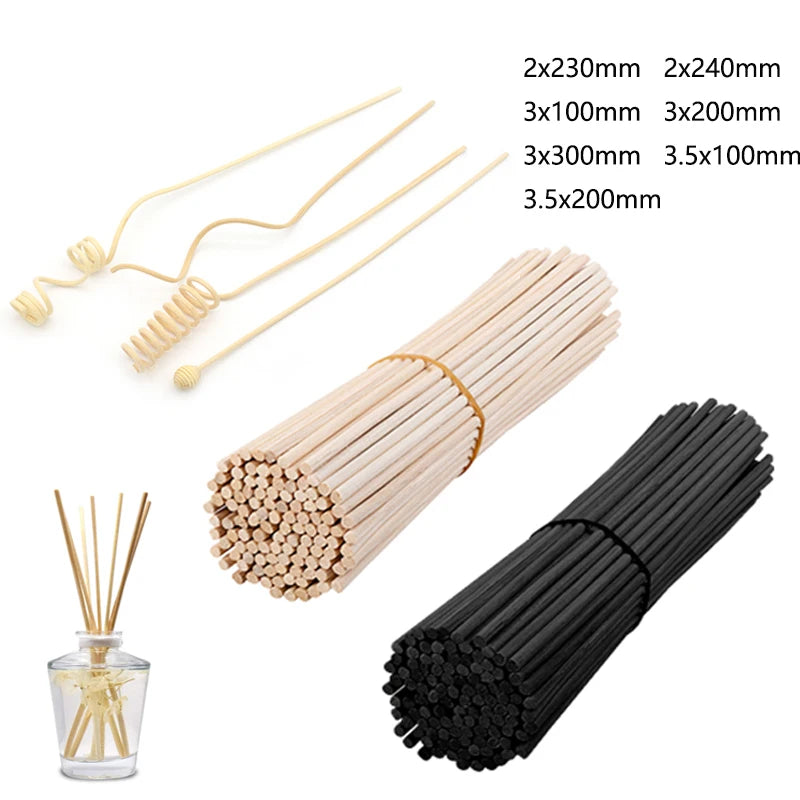 Reed Diffuser Replacement Stick DIY Handmade Home Decor Extra Thick Rattan Aromatherapy Diffuser Refill Sticks