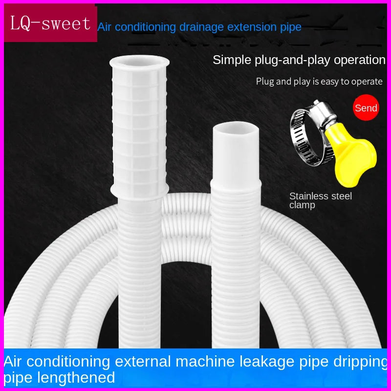 Air Conditioner Drainpipe Extension Hose Water Leakage Pipe of The Air Conditioner External Unit